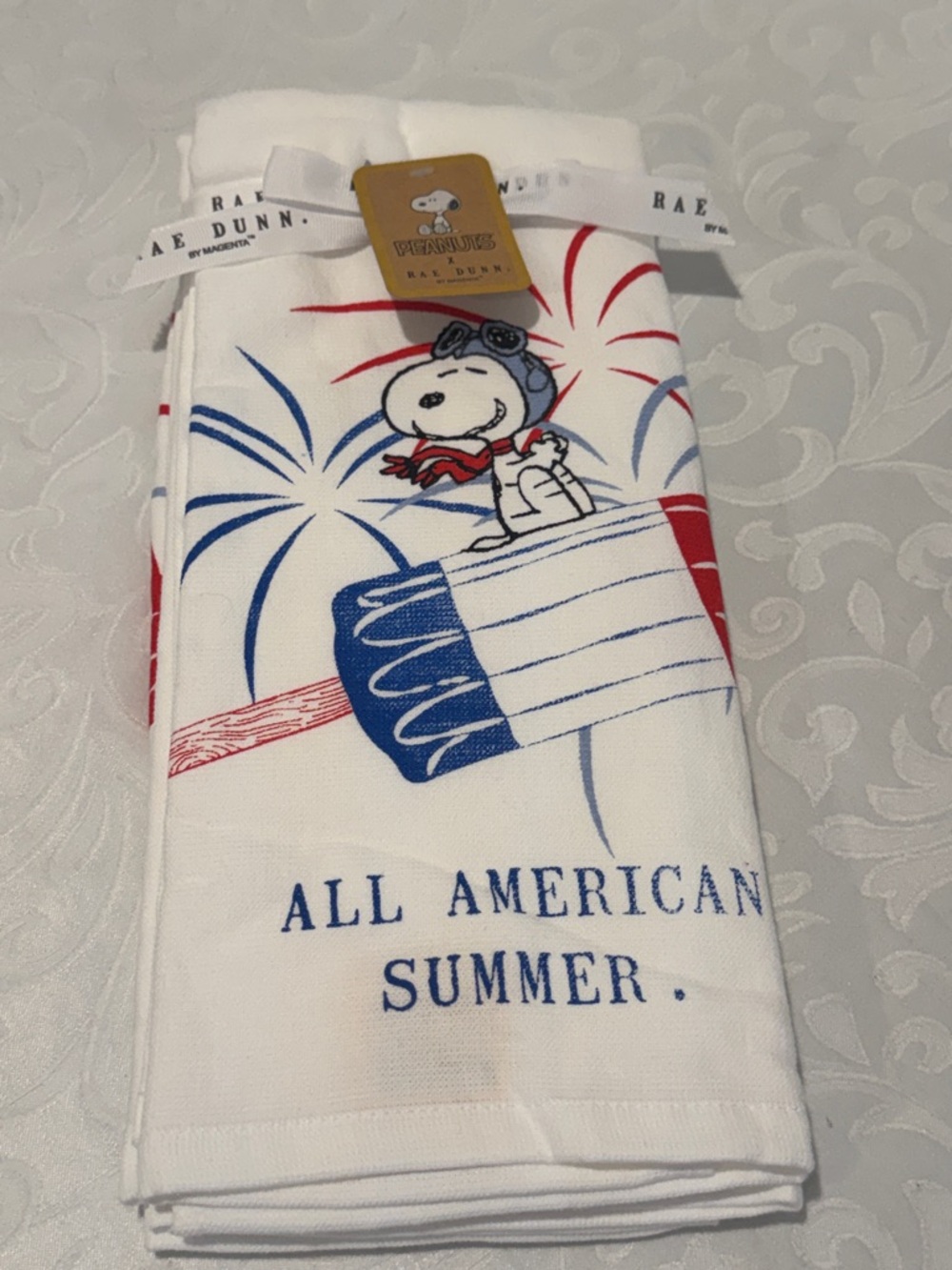 🇺🇸Peanuts X Rae Dunn Kitchen Towel Set